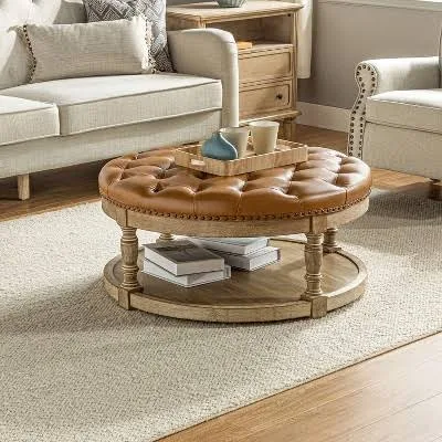 Art of Living Chloe Round Cocktail Ot...