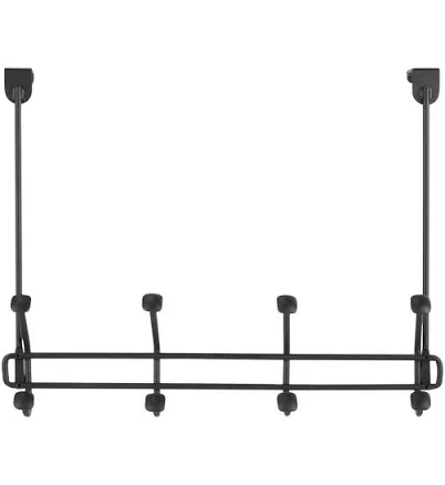 Adjustable Over- The -Door Hook Rack