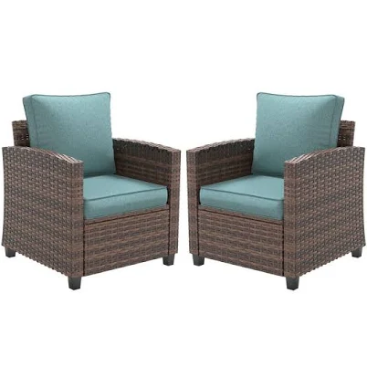 Poteban 2-Piece Outdoor Lounge Chairs