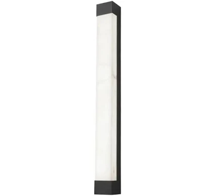Modern Black Steel Exterior Wall Light