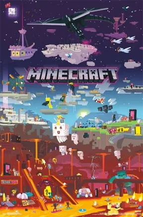 Trends International Minecraft - Worl...