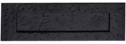 LookInTheAttic Rustic Black Iron Mail...