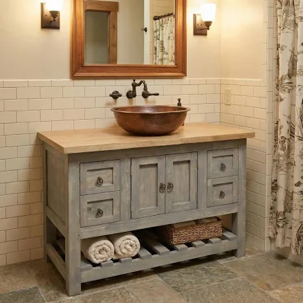 Ashburn Farmhouse Single Sink Vanity