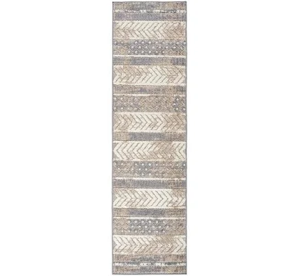 World Rug Gallery Distressed Geometri...