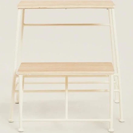 Zara Home Two-Step Wooden Step Stool