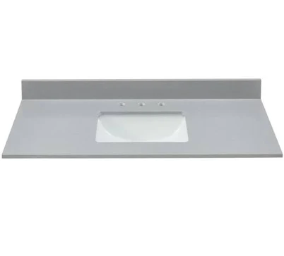 Bestview Meridian 49-in Gray/Polished...