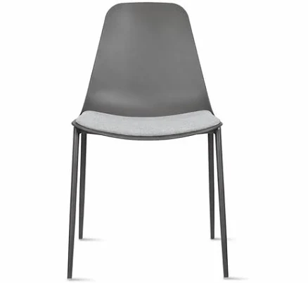 Modern Plastic Dining Armless Chairs