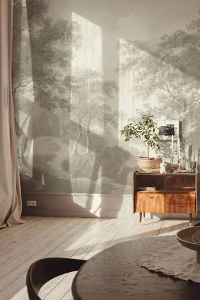 Vintage Woodland Custom Wall Mural