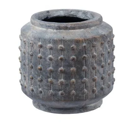 Benjara 8 Inch Ceramic Planter