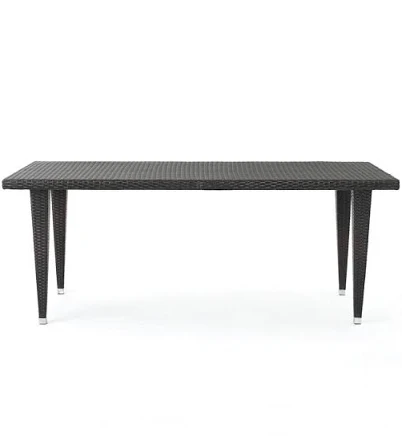 Outdoor Rattan Patio Dining Table