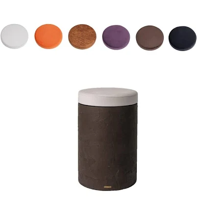 Microcement Round Bench, Scandinavian...