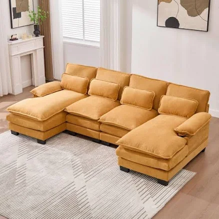 Noble House Kenyon U Shaped Sectional...