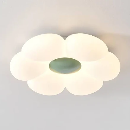 Six-Leaf Flower Kids Room Ceiling Lamp