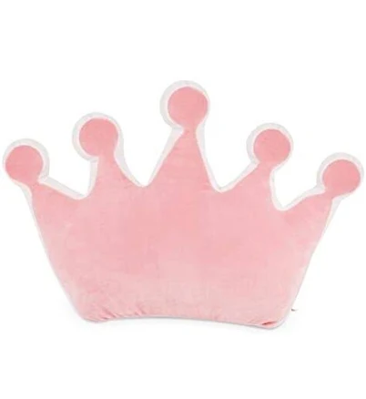 Fitlyiee Crown Shaped Throw Pillows