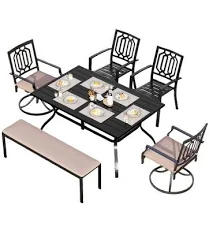 Captiva Designs 6pc Patio Table
