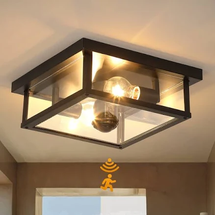 Dcaildz 2 -Light Square Shade Outdoor...