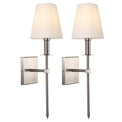 LamQee Set of 2 Nickel Industrial Wal...