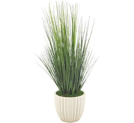 Faux Grass Tapered Ceramic