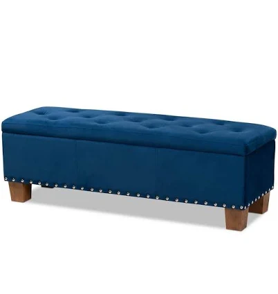 Baxton Studio Hannah Fabric Upholster...