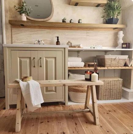 Rustic Narrow Bench