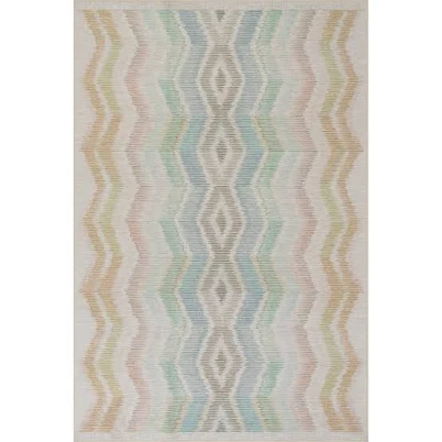 Annie Selke Zarek Novelty Chevron Mac...