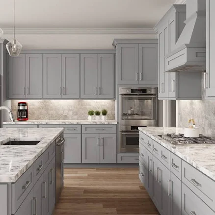 Lait Grey Shaker RTA Kitchen Cabinets...