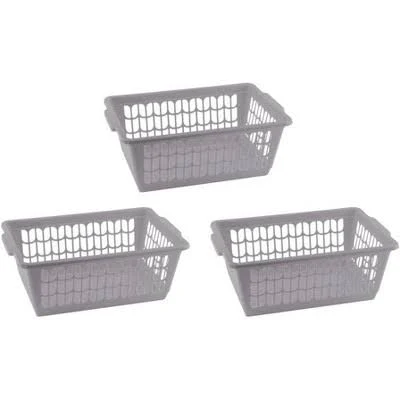 YBM Home Perforated Storage Basket Bin