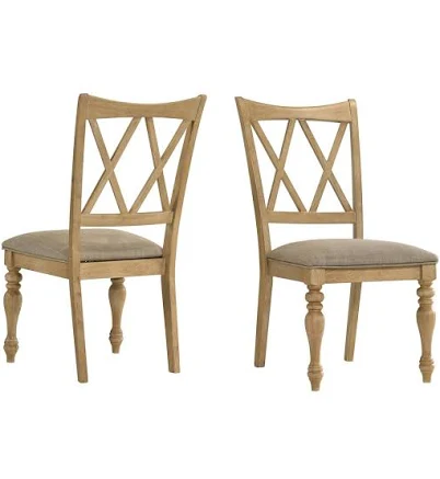 Roundhill Furniture Verta Cross-Back ...