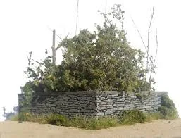 S Scale - Dry Stacked Stone Retaining...