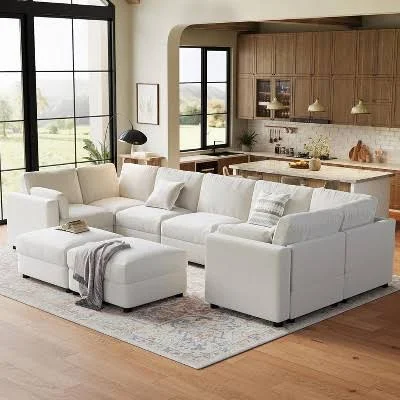 9-Seater Modern Modular Sectional Sofa