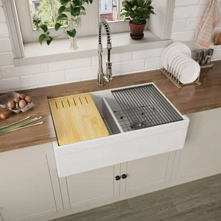 Boyel Living 33-inch Striped Farmhous...