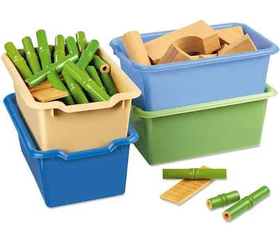 Lakeshore Calming Colors Bins Set of 4