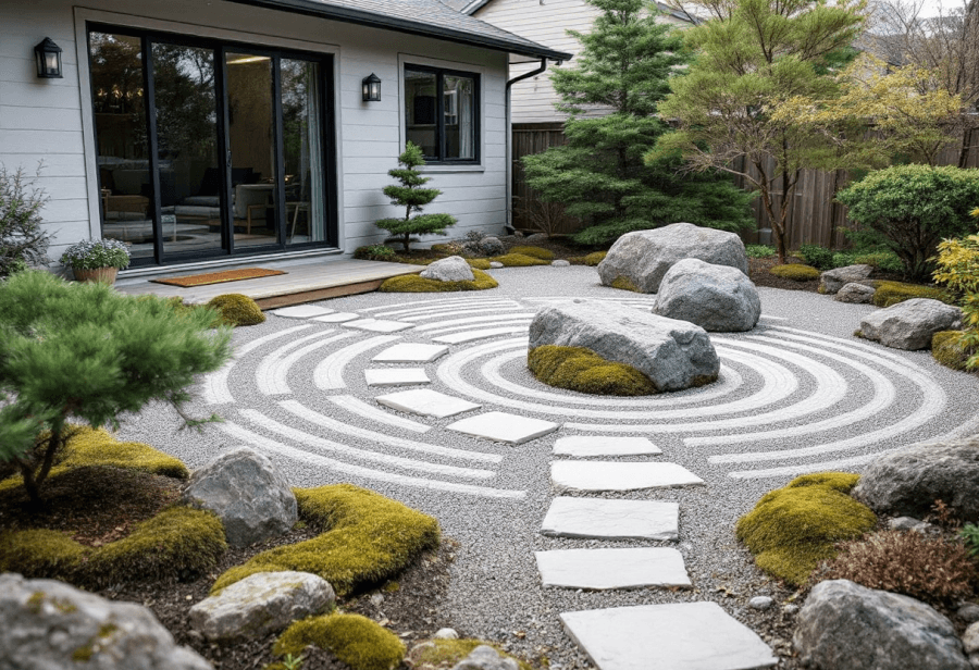 Stone by Stone: Crafting a Japanese Zen Rock Garden for Peace - HomeDesignsAI