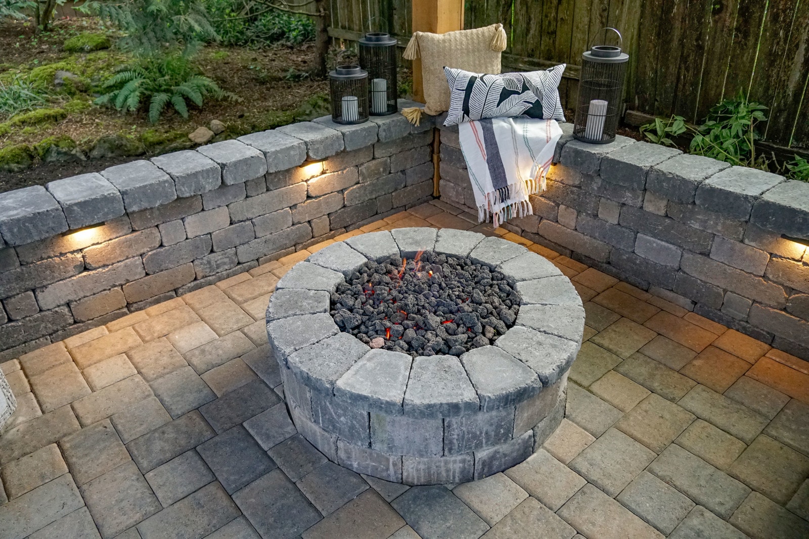 Tegula 40″ Fire Pit Kit | Paving Stones | Western Interlock