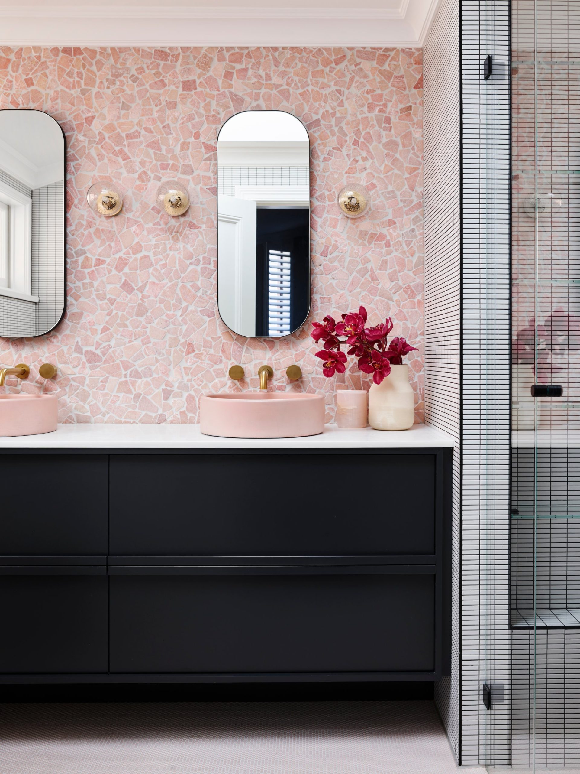 This Pink Bathroom Decor Will Convince You to Go Bold
