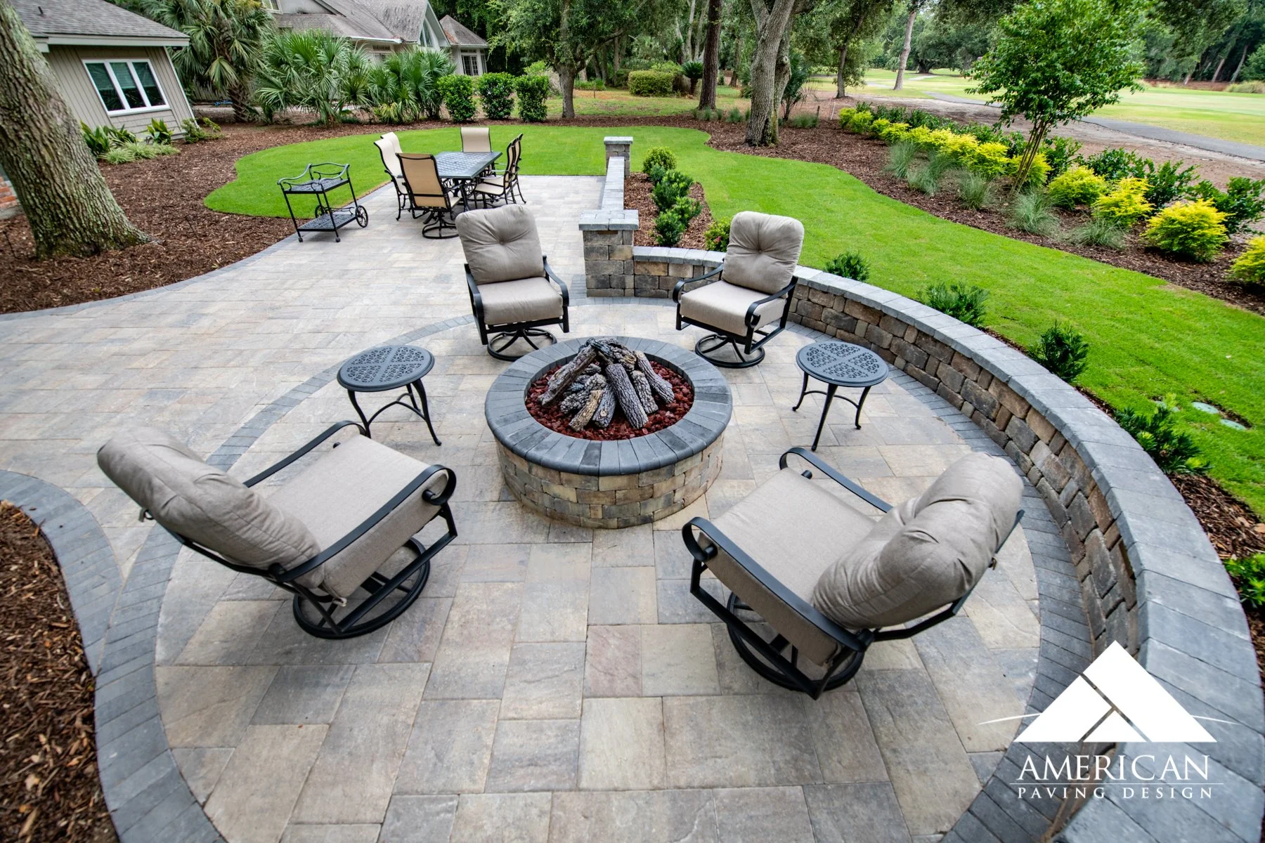 Treading Designs - Fire Pits — American Paving Design