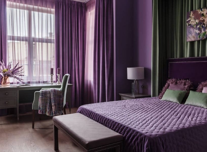 14 Beautifully Decorated Purple Bedroom Ideas – Home Stratosphere
