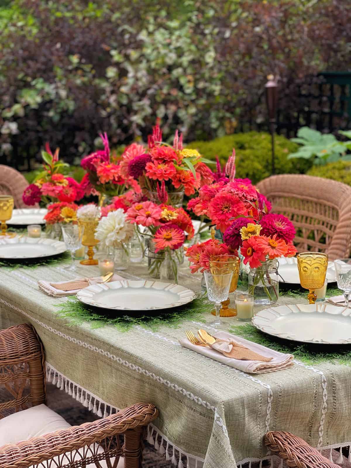 14+ Charming Outdoor Garden Party Ideas - Bricks 'n Blooms with Stacy Ling