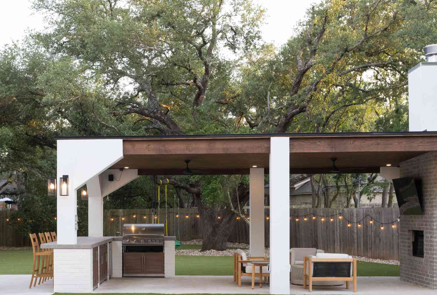 15 Covered Outdoor Kitchen Ideas for Every Season