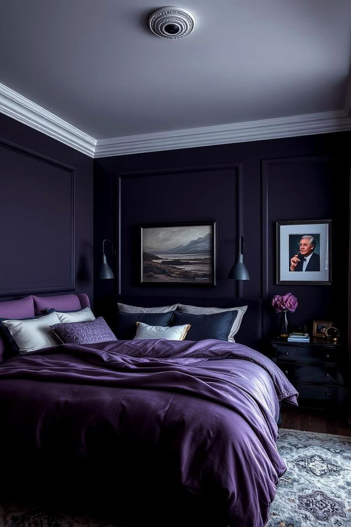 22 Dark Purple Bedroom Ideas for Luxurious Ambiance - Lost At E Minor