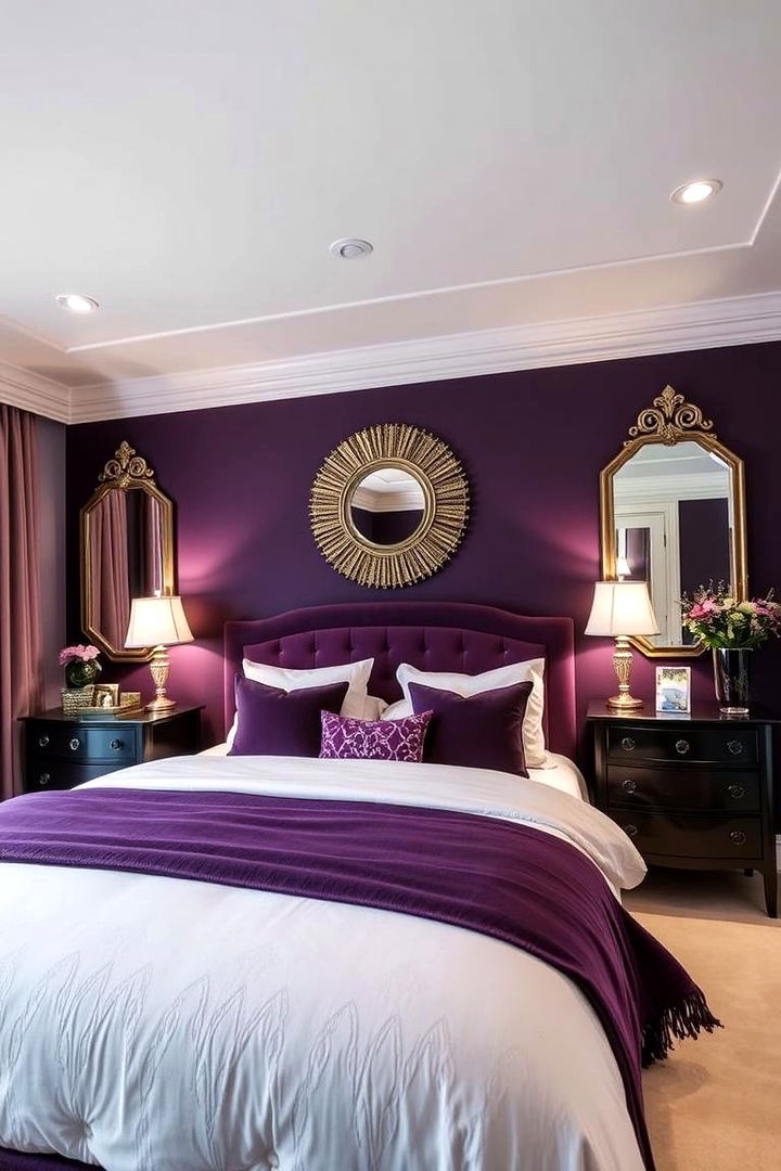 22 Dark Purple Bedroom Ideas for Luxurious Ambiance - Lost At E Minor
