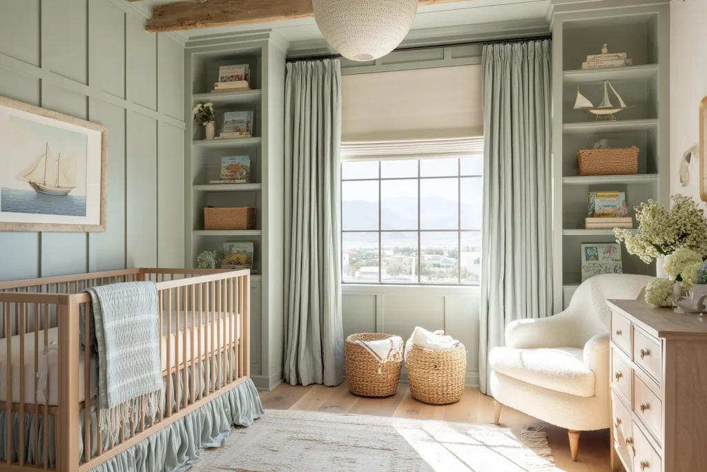 24 Coastal and Nautical Nursery Decor Ideas: Cute, Chic Baby Rooms That Grow With Your Child