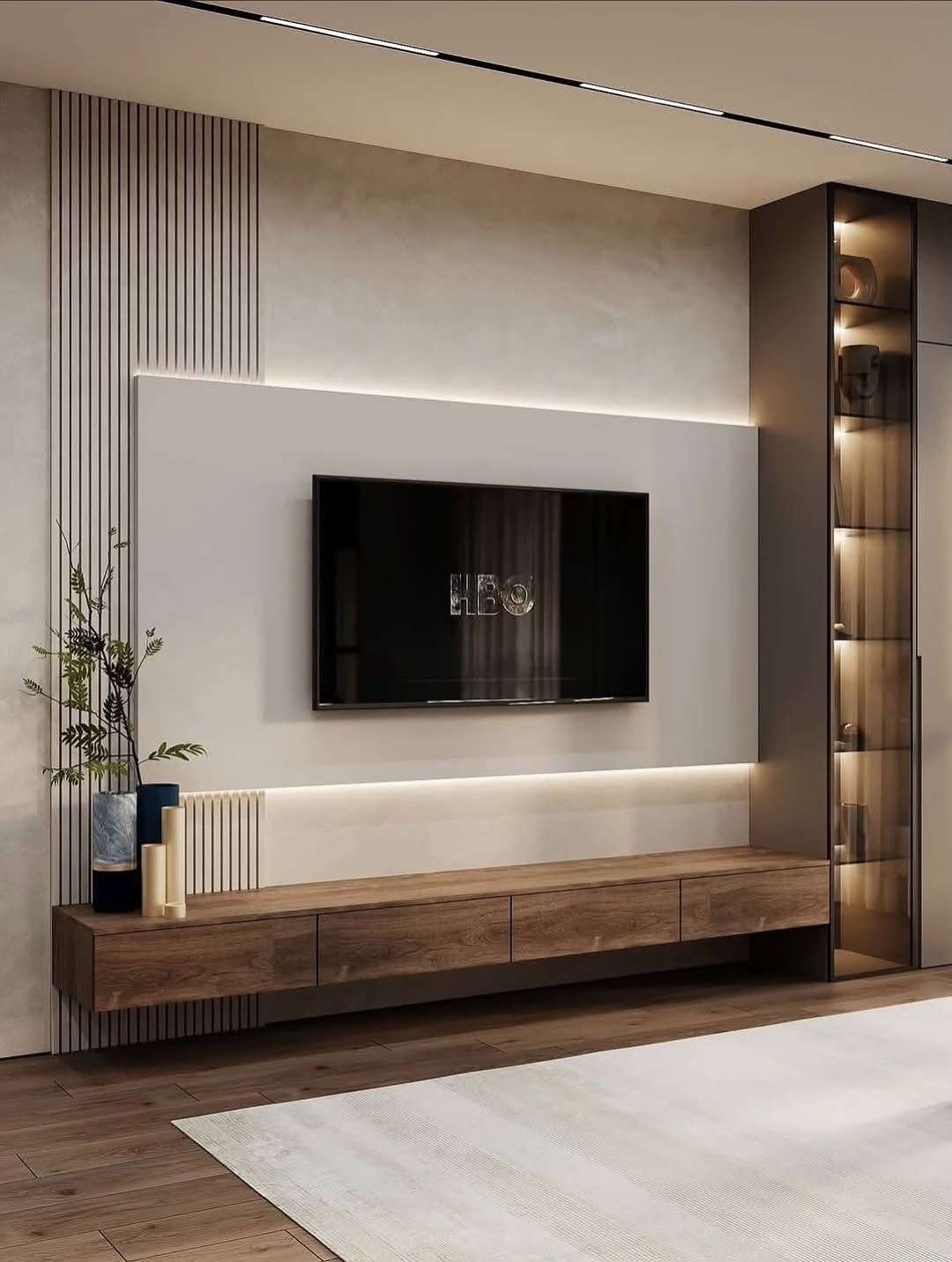 25 Living Room TV Wall Ideas for 2026 Designed to Make the TV Disappear When It's Off