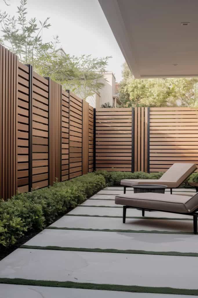 26 Horizontal Fence Ideas To Style Your Home's Privacy