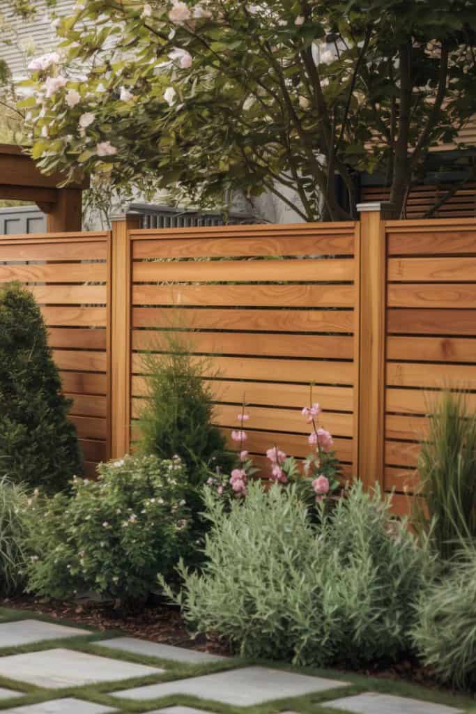 26 Horizontal Fence Ideas To Style Your Home's Privacy