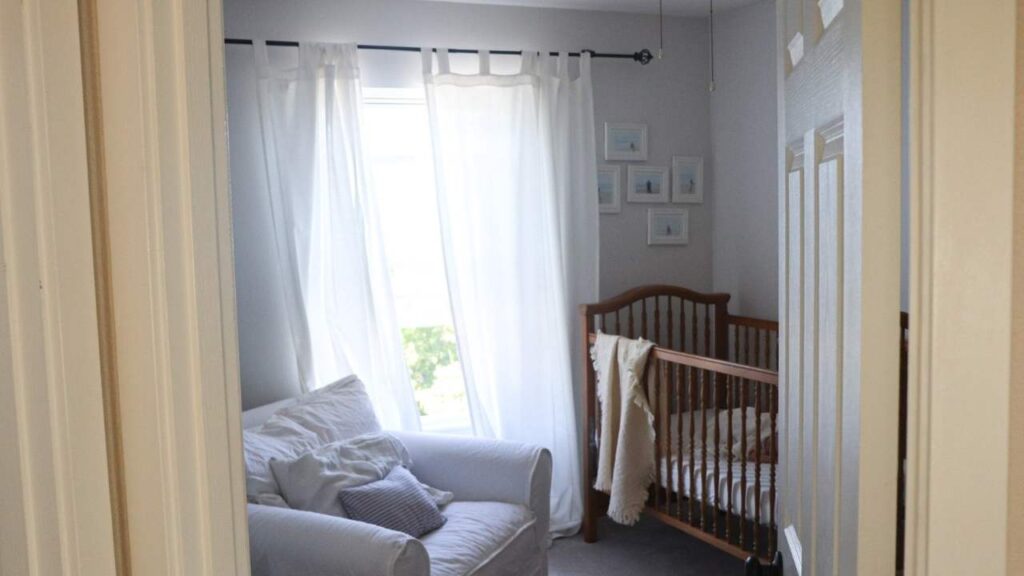 Baby Allison Minimalist Baby Nursery Tour - The Duvall Homestead