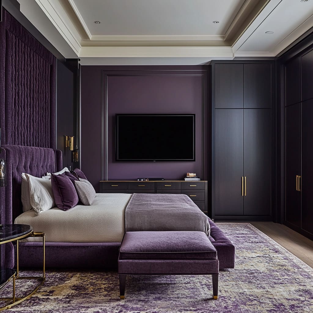 Best Purple Bedroom Design Ideas for Modern & Luxury Spaces