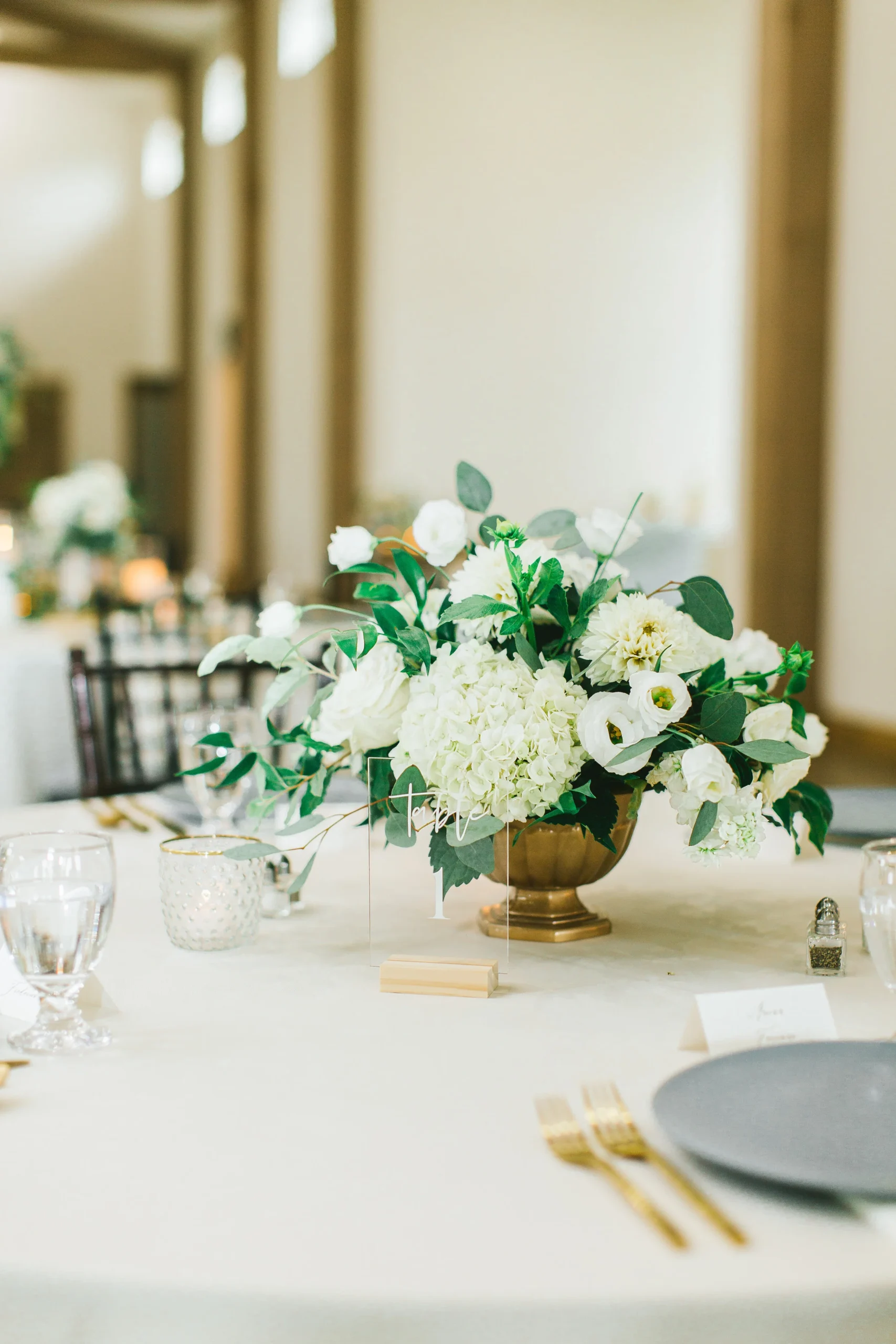 Centerpiece — A Garden Party