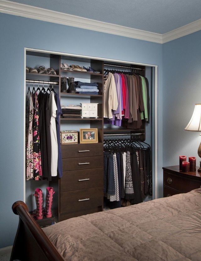 Custom Small Closets Systems | Reach-in & Bedroom Closet Design | San Jose, CA