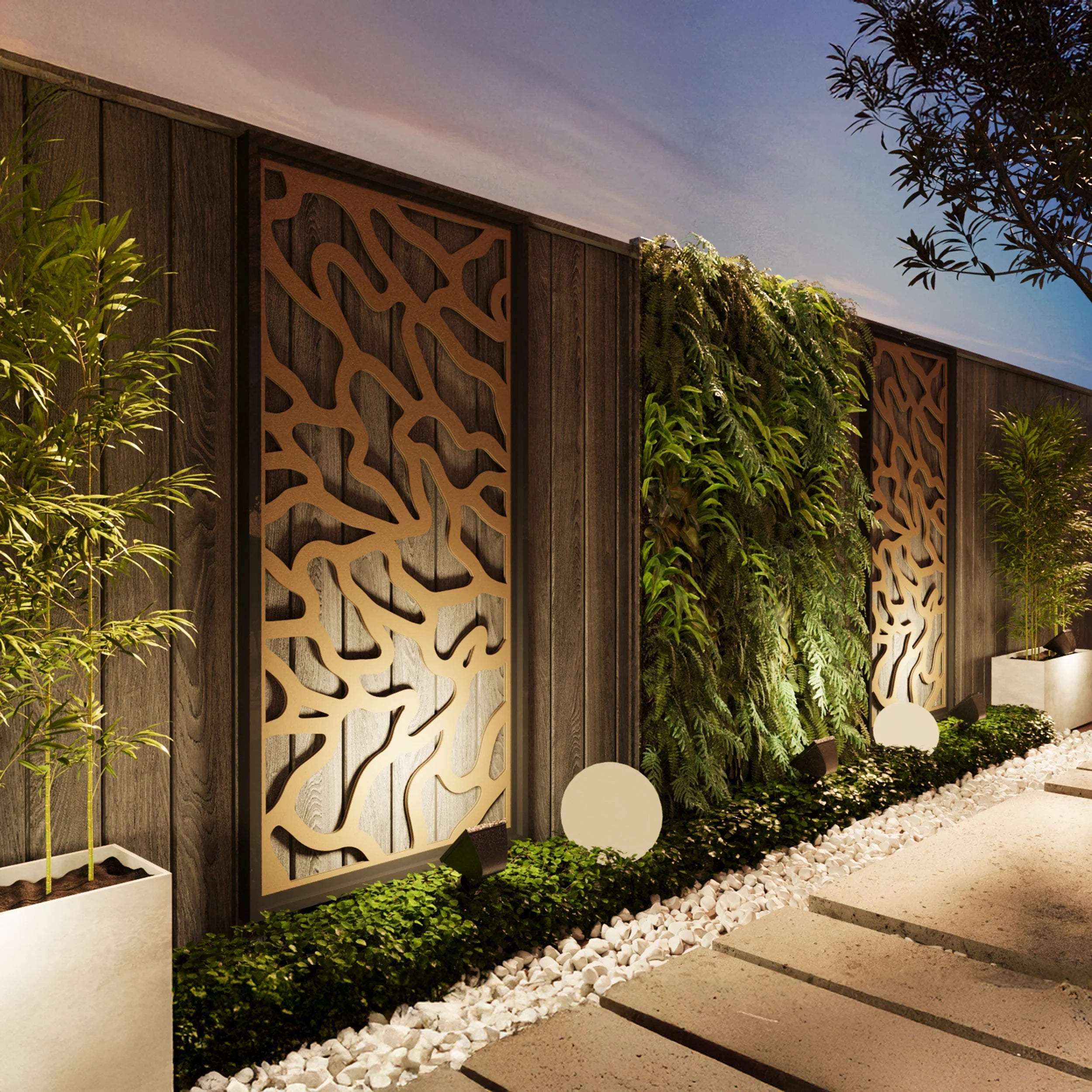 Decorative Outdoor Privacy Panels | 100+ Custom Screen Patterns – CraftivaArt